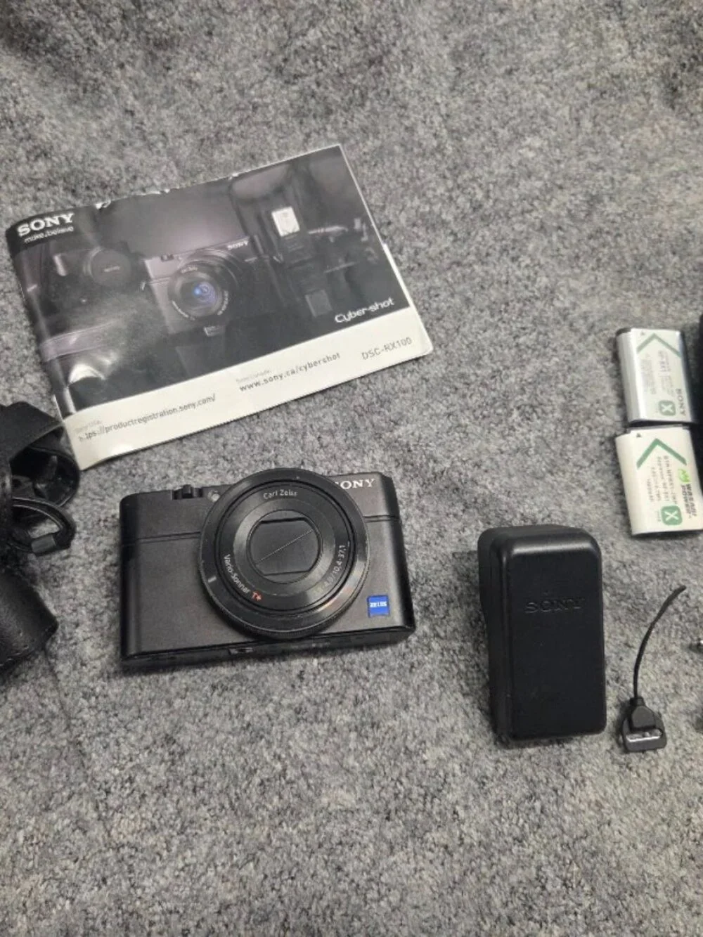 Sony Cyber-shot DSC-RX100 20.2MP Compact Digital Camera - Black